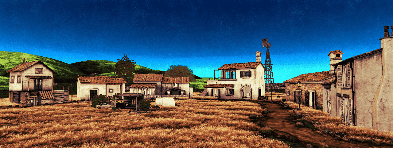 Blue Landscape